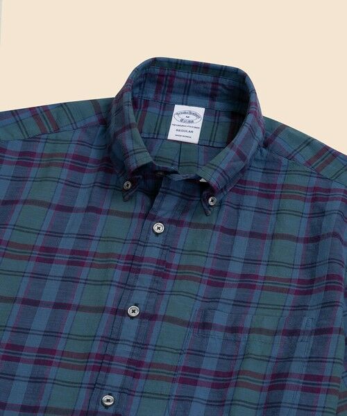 Brooks Brothers / ブルックス ブラザーズ シャツ・ブラウス | コットン　マドラスチェック　ショートスリーブ　カジュアルシャツ　Regular Fit | 詳細1