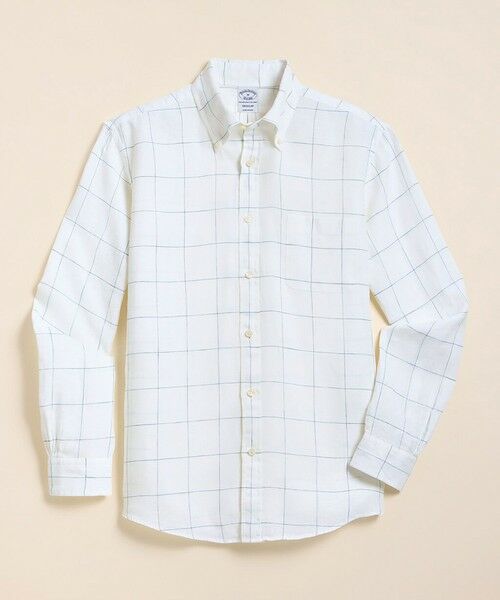 Brooks Brothers / ブルックス ブラザーズ シャツ・ブラウス | アイリッシュリネン　シーズナルパターン　カジュアルシャツ　Regular Fit | 詳細3