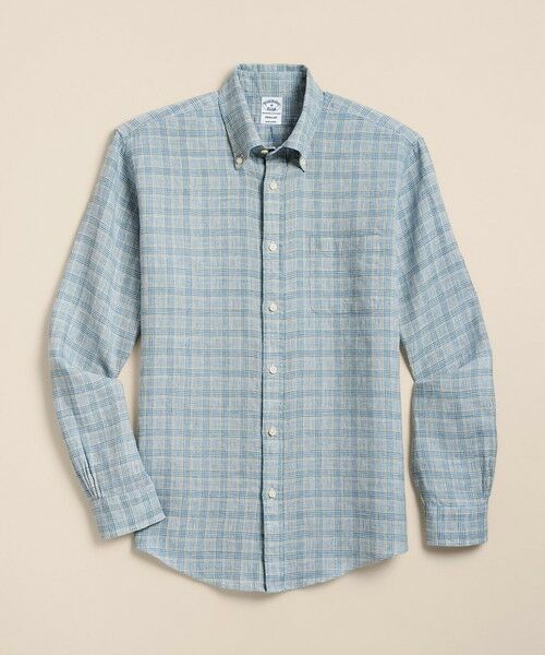 Brooks Brothers / ブルックス ブラザーズ シャツ・ブラウス | アイリッシュリネン　シーズナルパターン　カジュアルシャツ　Regular Fit | 詳細13