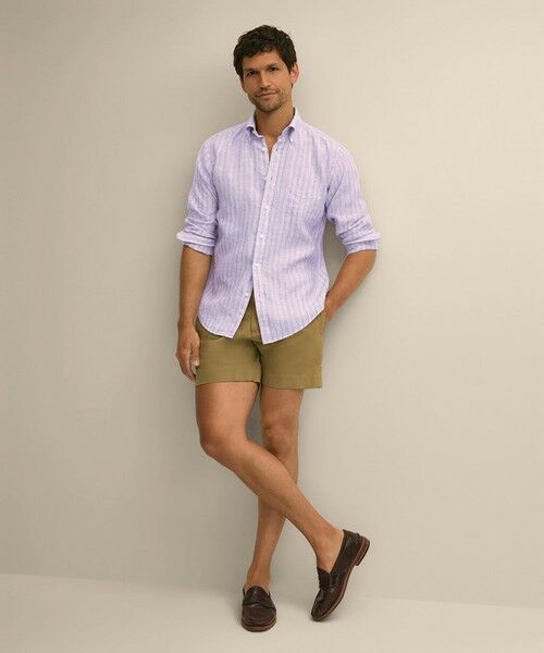 Brooks Brothers / ブルックス ブラザーズ シャツ・ブラウス | アイリッシュリネン　シーズナルパターン　カジュアルシャツ　Regular Fit | 詳細16