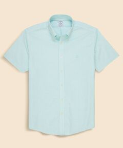 Brooks Brothers / ブルックス ブラザーズ シャツ・ブラウス | ストレッチオックスフォード　GFロゴ　シーズナルカラー　ショートスリーブカジュアルシャツ　Regular Fit