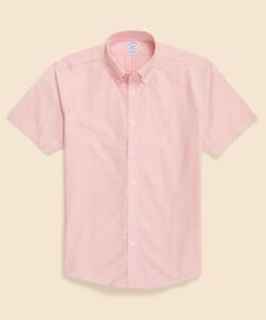 Brooks Brothers / ブルックス ブラザーズ シャツ・ブラウス | ストレッチオックスフォード　GFロゴ　シーズナルカラー　ショートスリーブカジュアルシャツ　Regular Fit