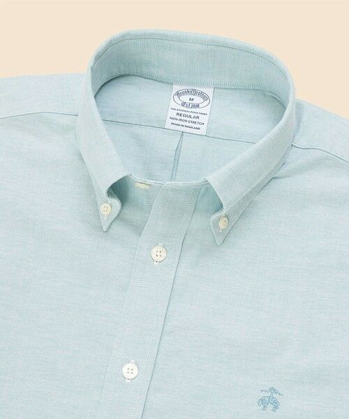 Brooks Brothers / ブルックス ブラザーズ シャツ・ブラウス | ストレッチオックスフォード　GFロゴ　シーズナルカラー　ショートスリーブカジュアルシャツ　Regular Fit | 詳細3