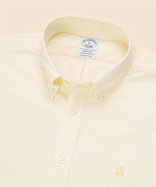 Brooks Brothers / ブルックス ブラザーズ シャツ・ブラウス | ストレッチオックスフォード　GFロゴ　シーズナルカラー　ショートスリーブカジュアルシャツ　Regular Fit | 詳細5