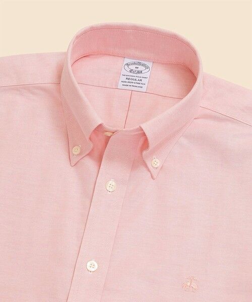 Brooks Brothers / ブルックス ブラザーズ シャツ・ブラウス | ストレッチオックスフォード　GFロゴ　シーズナルカラー　ショートスリーブカジュアルシャツ　Regular Fit | 詳細7