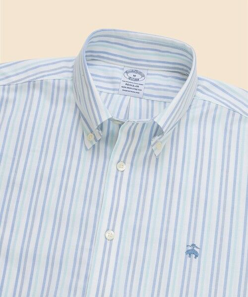Brooks Brothers / ブルックス ブラザーズ シャツ・ブラウス | ストレッチオックスフォード　GFロゴ　シーズナルパターン　ショートスリーブカジュアルシャツ　Regular Fit | 詳細5