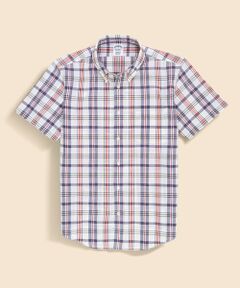 Brooks Brothers / ブルックス ブラザーズ シャツ・ブラウス | コットン　マドラスチェック　ショートスリーブ　カジュアルシャツ　Regular Fit