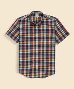 Brooks Brothers / ブルックス ブラザーズ シャツ・ブラウス | コットン　マドラスチェック　ショートスリーブ　カジュアルシャツ　Regular Fit