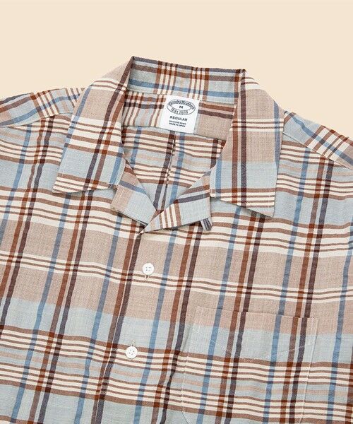 Brooks Brothers / ブルックス ブラザーズ シャツ・ブラウス | ウール／ポリエステル　チェック　キャンプシャツ　Regular Fit | 詳細1