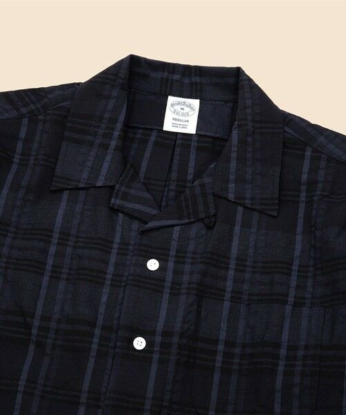 Brooks Brothers / ブルックス ブラザーズ シャツ・ブラウス | ウール／ポリエステル　チェック　キャンプシャツ　Regular Fit | 詳細3