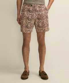 Brooks Brothers / ブルックス ブラザーズ その他パンツ | コットン　ブロックプリントパターン　ペイズリー　7inショーツ