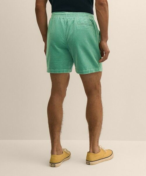 Brooks Brothers / ブルックス ブラザーズ その他パンツ | ストレッチコットン　8-Wale　サマーコーデュロイ　GFロゴ　6inショーツ | 詳細1