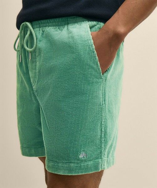 Brooks Brothers / ブルックス ブラザーズ その他パンツ | ストレッチコットン　8-Wale　サマーコーデュロイ　GFロゴ　6inショーツ | 詳細3