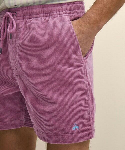 Brooks Brothers / ブルックス ブラザーズ その他パンツ | ストレッチコットン　8-Wale　サマーコーデュロイ　GFロゴ　6inショーツ | 詳細7