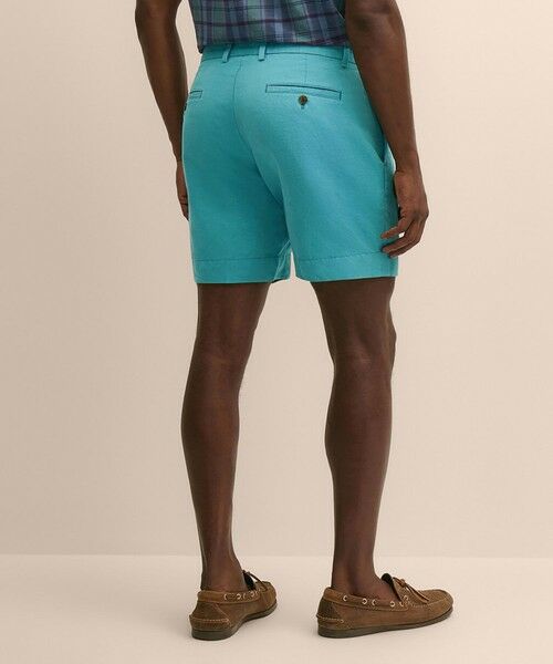 Brooks Brothers / ブルックス ブラザーズ その他パンツ | リネン/コットン　プレーンフロント　9inショーツ | 詳細1