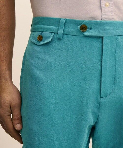 Brooks Brothers / ブルックス ブラザーズ その他パンツ | リネン/コットン　プレーンフロント　9inショーツ | 詳細3