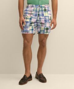Brooks Brothers / ブルックス ブラザーズ その他パンツ | コットン　マドラスパッチワーク　7inショーツ