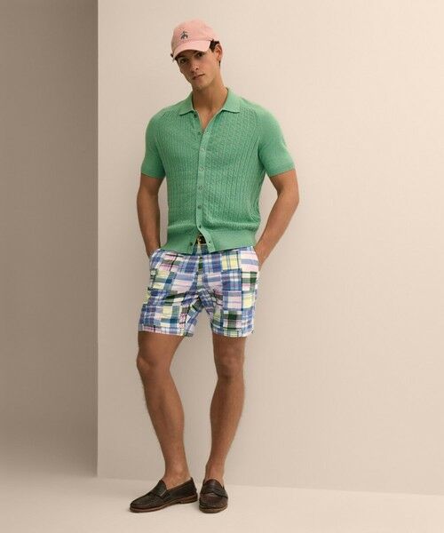 Brooks Brothers / ブルックス ブラザーズ その他パンツ | コットン　マドラスパッチワーク　7inショーツ | 詳細2