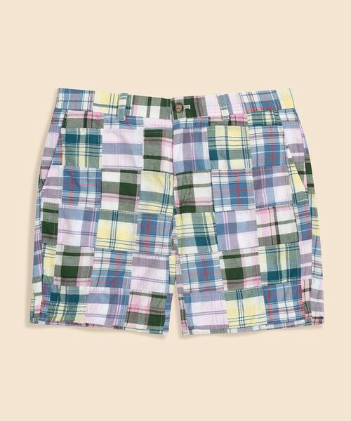 Brooks Brothers / ブルックス ブラザーズ その他パンツ | コットン　マドラスパッチワーク　7inショーツ | 詳細4