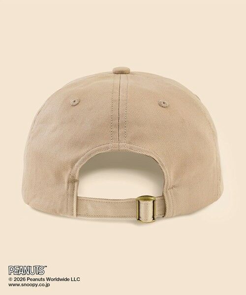 Brooks Brothers / ブルックス ブラザーズ キャップ | Brooks Brothers × PEANUTS　コットンツイル　スヌーピーエンブレム　ベースボールキャップ | 詳細1