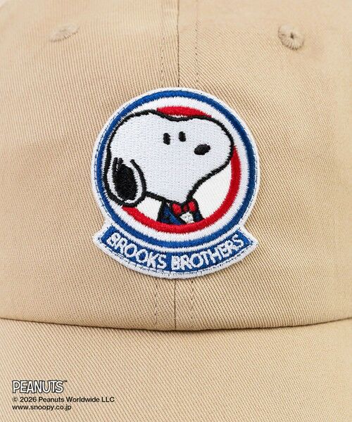 Brooks Brothers / ブルックス ブラザーズ キャップ | Brooks Brothers × PEANUTS　コットンツイル　スヌーピーエンブレム　ベースボールキャップ | 詳細2