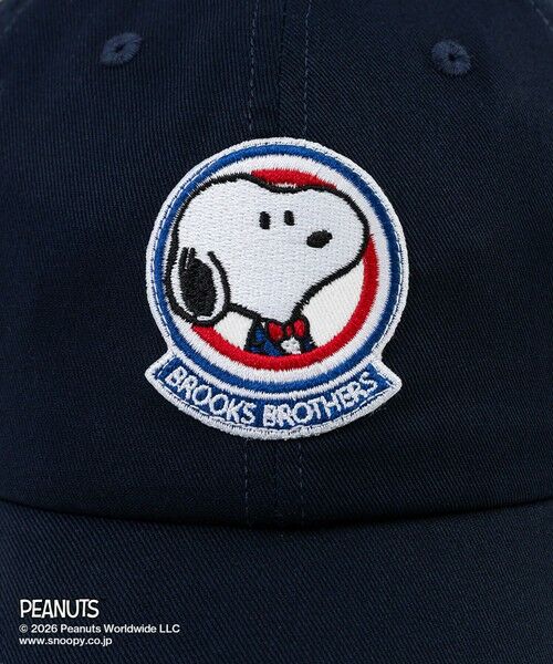 Brooks Brothers / ブルックス ブラザーズ キャップ | Brooks Brothers × PEANUTS　コットンツイル　スヌーピーエンブレム　ベースボールキャップ | 詳細6