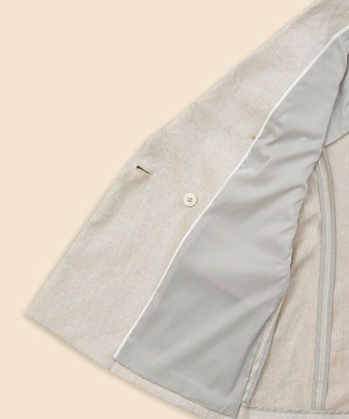 Brooks Brothers / ブルックス ブラザーズ テーラードジャケット | リネンブレンド　ダブル４ボタン　ピークトラペル　ジャケット | 詳細6