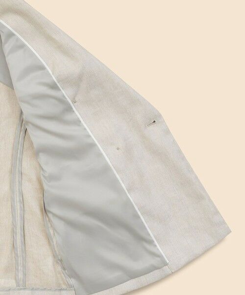 Brooks Brothers / ブルックス ブラザーズ テーラードジャケット | リネンブレンド　ダブル４ボタン　ピークトラペル　ジャケット | 詳細7