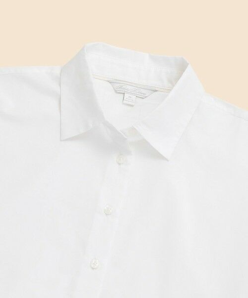 Brooks Brothers / ブルックス ブラザーズ シャツ・ブラウス | コットンサテン　アイレット　クロップドブラウス | 詳細1