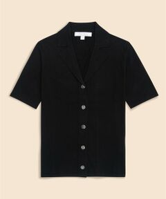 Brooks Brothers / ブルックス ブラザーズ ニット・セーター | シルク／コットン　ショートスリーブ　オープンカラー　カーディガン