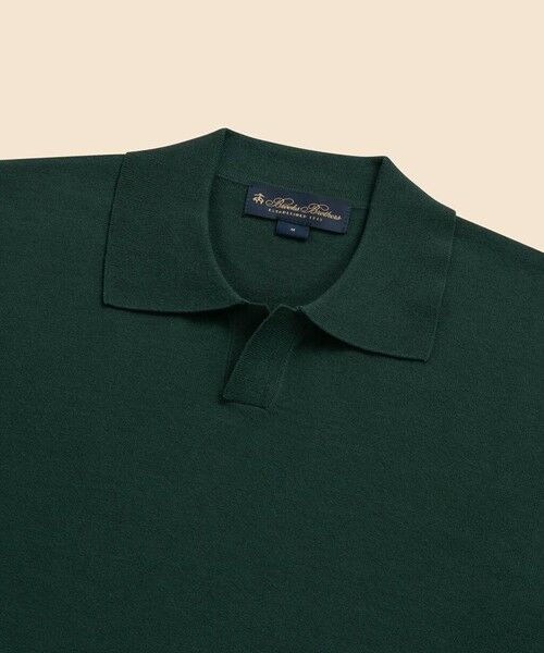 Brooks Brothers / ブルックス ブラザーズ ニット・セーター | ギマコットン ジョニーカラー ポロセーター | 詳細3