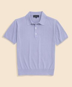 Brooks Brothers / ブルックス ブラザーズ ポロシャツ | ペーパーヤーン/ポリエステル　ジョニーカラー　ポロセーター