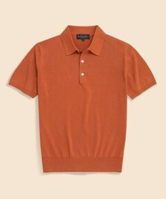 Brooks Brothers / ブルックス ブラザーズ ポロシャツ | ペーパーヤーン/ポリエステル　ジョニーカラー　ポロセーター
