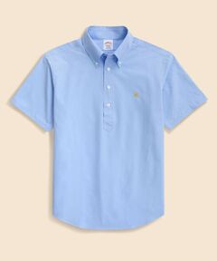 Brooks Brothers / ブルックス ブラザーズ シャツ・ブラウス | コットンボイル　GFロゴ　ショートスリーブ　プルオーバーシアーシャツ