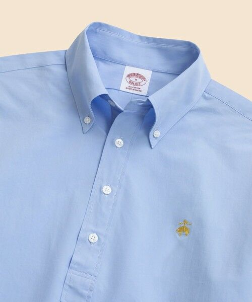 Brooks Brothers / ブルックス ブラザーズ シャツ・ブラウス | コットンボイル　GFロゴ　ショートスリーブ　プルオーバーシアーシャツ | 詳細4