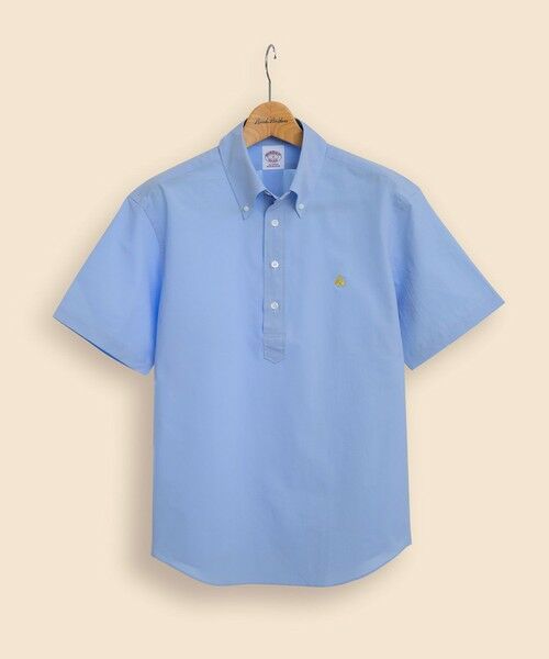 Brooks Brothers / ブルックス ブラザーズ シャツ・ブラウス | コットンボイル　GFロゴ　ショートスリーブ　プルオーバーシアーシャツ | 詳細6