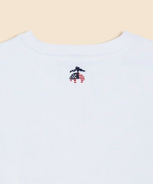 Brooks Brothers / ブルックス ブラザーズ Tシャツ | 【アメリカ建国250th記念】 USAコットンジャージー　ヘビーウェイト　星条旗GFロゴ　Tシャツ | 詳細3