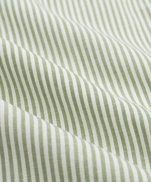 Brooks Brothers / ブルックス ブラザーズ シャツ・ブラウス | コットン/ペーパーヤーン GFロゴ ストライプ ショートスリーブ カジュアルシャツ Traditional Fit | 詳細7