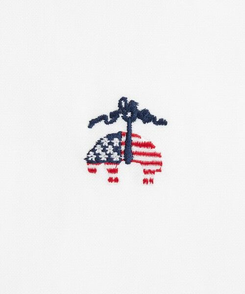 Brooks Brothers / ブルックス ブラザーズ シャツ・ブラウス | 【アメリカ建国250th記念】 ◆オンラインストア限定◆ オックスフォード 星条旗GF ショートスリーブ ポロカラーシャツ Regular Fit | 詳細3