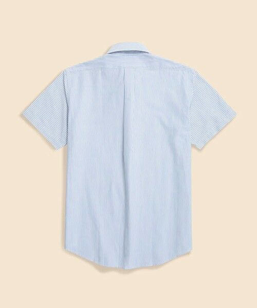 Brooks Brothers / ブルックス ブラザーズ シャツ・ブラウス | 【アメリカ建国250th記念】 ◆オンラインストア限定◆ オックスフォード 星条旗GF キャンディストライプ ショートスリーブ ポロカラーシャツ Regular Fit | 詳細1