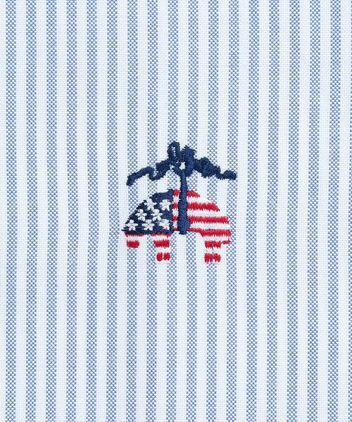 Brooks Brothers / ブルックス ブラザーズ シャツ・ブラウス | 【アメリカ建国250th記念】 ◆オンラインストア限定◆ オックスフォード 星条旗GF キャンディストライプ ショートスリーブ ポロカラーシャツ Regular Fit | 詳細3