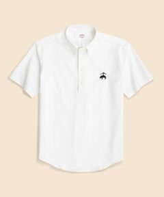 Brooks Brothers / ブルックス ブラザーズ シャツ・ブラウス | ◆オンラインストア限定◆ コットンオックスフォード　ビッグGFロゴ　ショートスリーブ　プルオーバー　スポーツシャツ