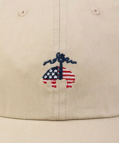 Brooks Brothers / ブルックス ブラザーズ キャップ | 【アメリカ建国250th記念】 コットンツイル　星条旗GFロゴ　ベースボールキャップ | 詳細2