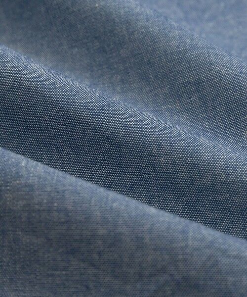 Brooks Brothers / ブルックス ブラザーズ シャツ・ブラウス | 【アメリカ建国250th記念】 コットンシャンブレー　星条旗GFロゴ　オーバーサイズ　ボタンダウンシャツ　＜ウィメンズ＞ | 詳細5