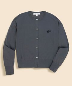 Brooks Brothers / ブルックス ブラザーズ カーディガン・ボレロ | 【Double B Collection】 キュプラ/ナイロン　BBロゴ　カーディガン