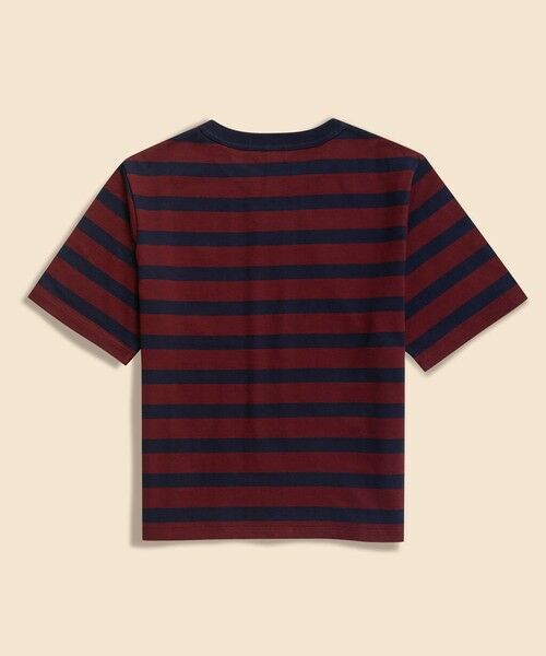 Brooks Brothers / ブルックス ブラザーズ Tシャツ | 【Double B Collection】 コットン BBロゴ マリナーストライプ ヘビーウェイトTシャツ | 詳細1