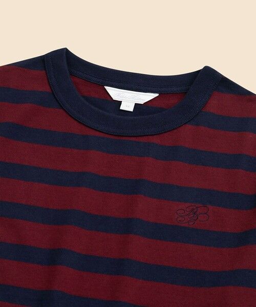 Brooks Brothers / ブルックス ブラザーズ Tシャツ | 【Double B Collection】 コットン BBロゴ マリナーストライプ ヘビーウェイトTシャツ | 詳細2