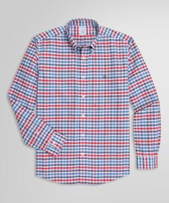 Brooks Brothers / ブルックス ブラザーズ シャツ・ブラウス | ストレッチオックスフォード GFロゴ チェック カジュアルシャツ Regular Fit
