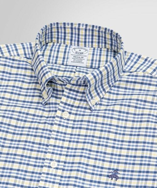 Brooks Brothers / ブルックス ブラザーズ シャツ・ブラウス | ストレッチオックスフォード GFロゴ チェック カジュアルシャツ Regular Fit | 詳細1