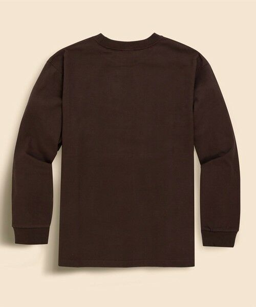 Brooks Brothers / ブルックス ブラザーズ Tシャツ | USAコットンジャージー GFロゴ ロングスリーブ Tシャツ | 詳細1